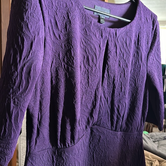 Purple work dress - Picture 3 of 5